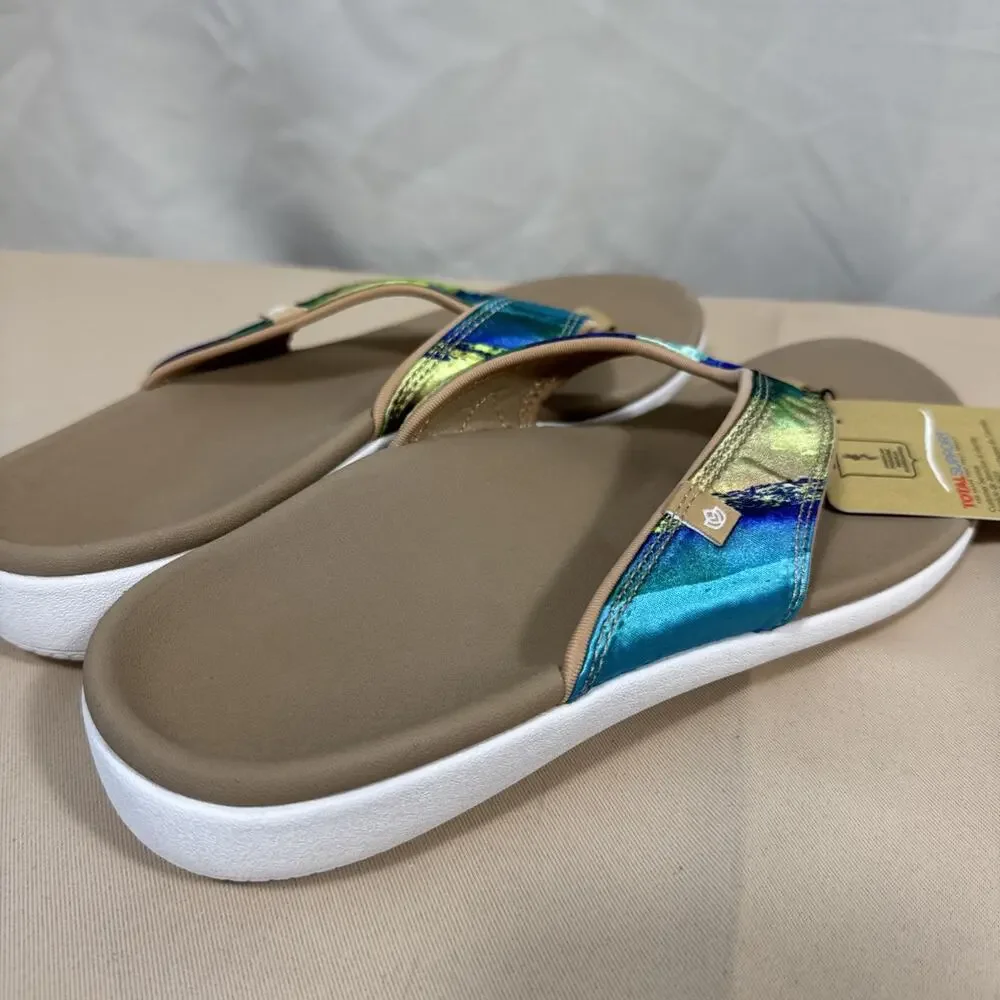 Spenco Total Support Women's Orthotic-grade Sandals Arch Cushioned 12 wide